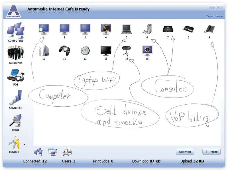 Internet Cafe Software