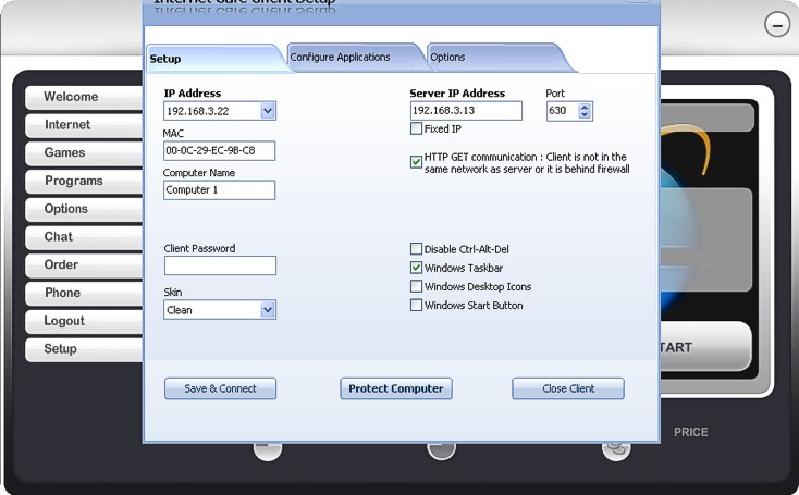 Cafe Software For Thin Client