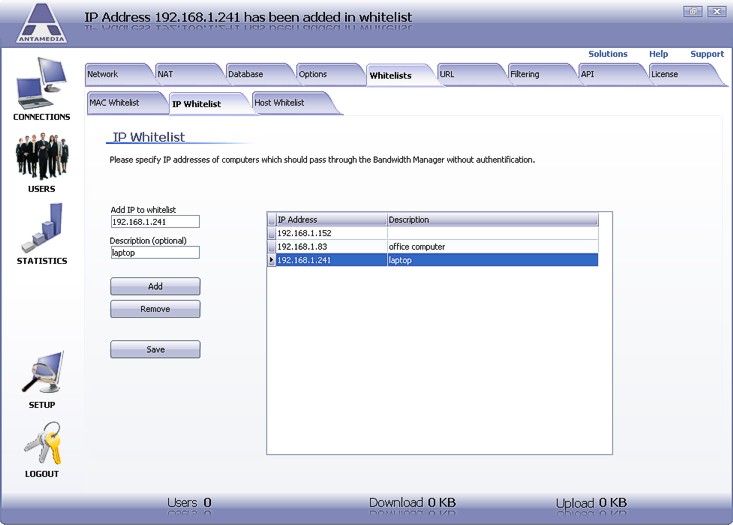check my bandwidth