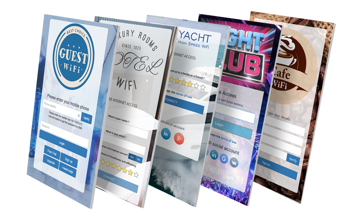 guest-wifi-login-pages Guest WiFi Login pages