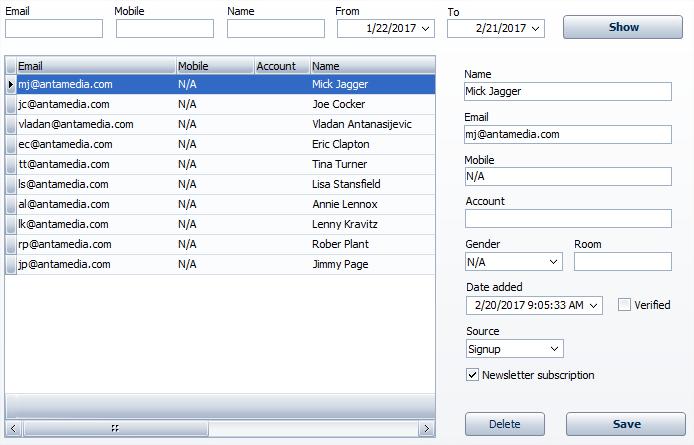 hotspot_userdata HotSpot Email User Data
